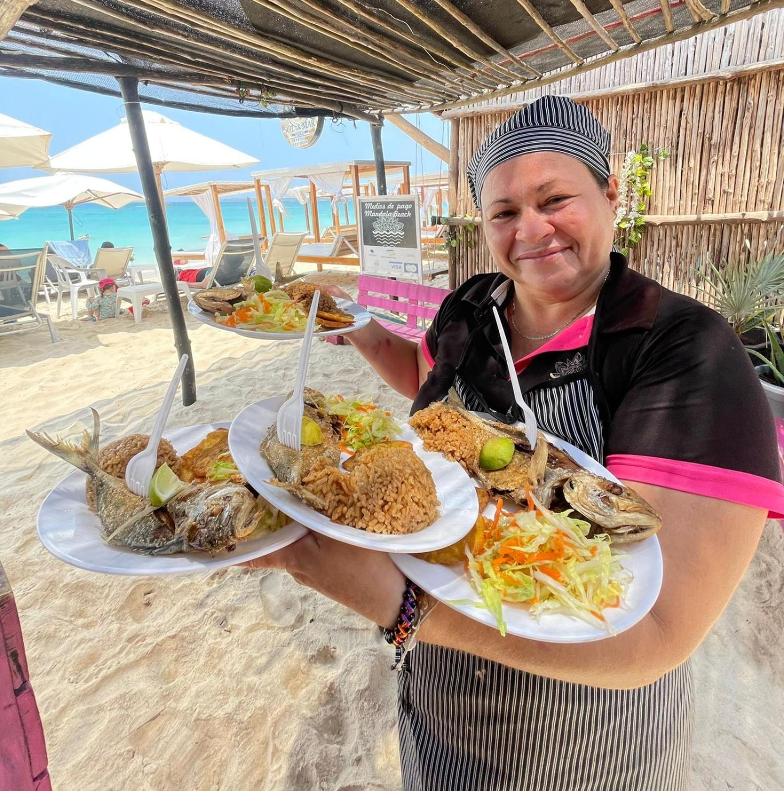 Mandala Beach Club Hotel Playa Blanca Bagian luar foto